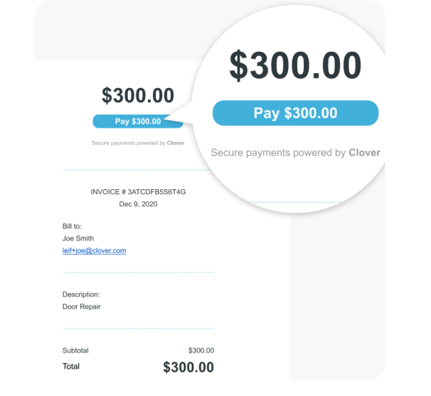 Log in to your  Clover Web Dashboard